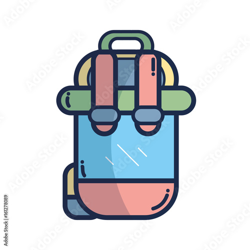 backpack to go to exploration of vacation
