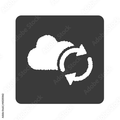 Wolke synchronisieren - Handgezeichnet