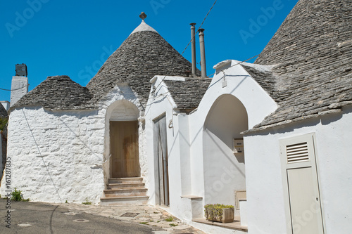 Trulli houses. Alberobello. Puglia. Italy. 