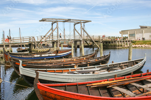 Wallpaper Mural viking ships in the fjiord of Roskilde Torontodigital.ca