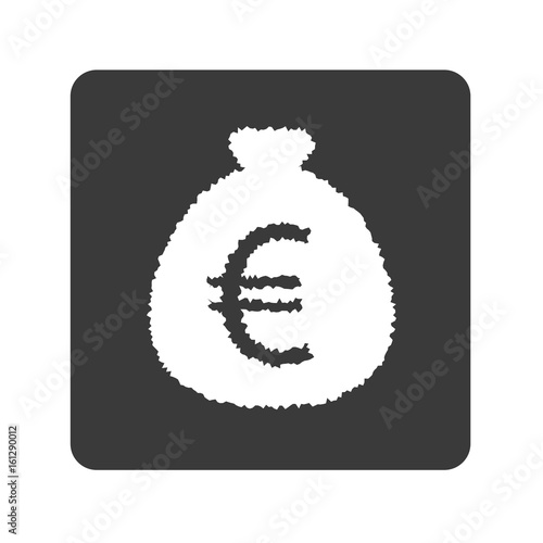 Geldsack Euro - Handgezeichnet