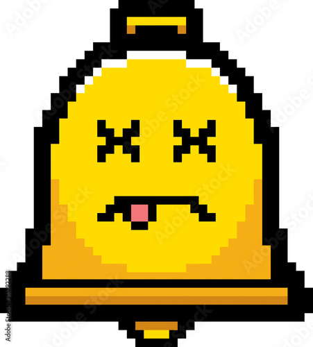 Dead 8-Bit Cartoon Bell