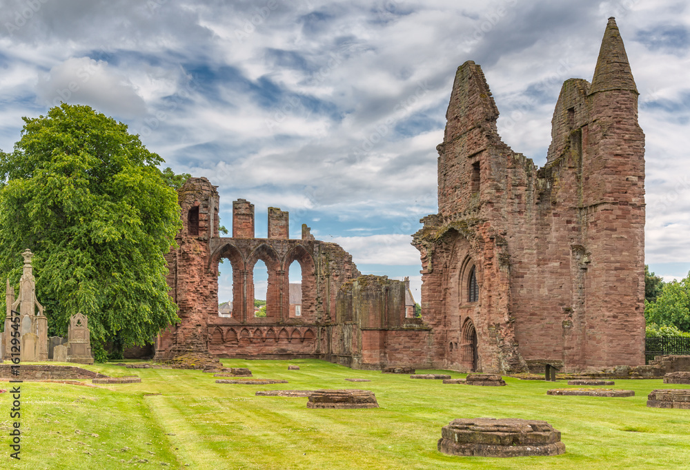 Ancient Ruins of Arbroath Abbey.