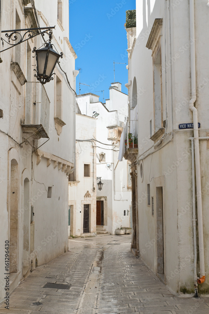 Alleyway. Martina Franca. Puglia. Italy. 