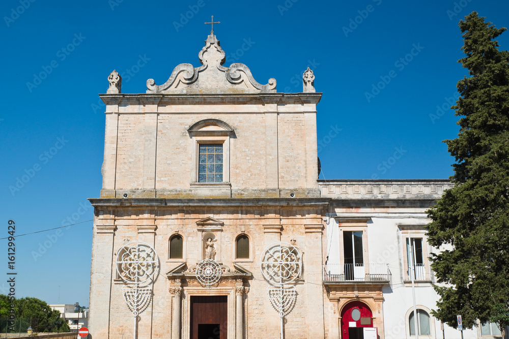 Church of St. Francesco. Martina Franca. Puglia. Italy.
