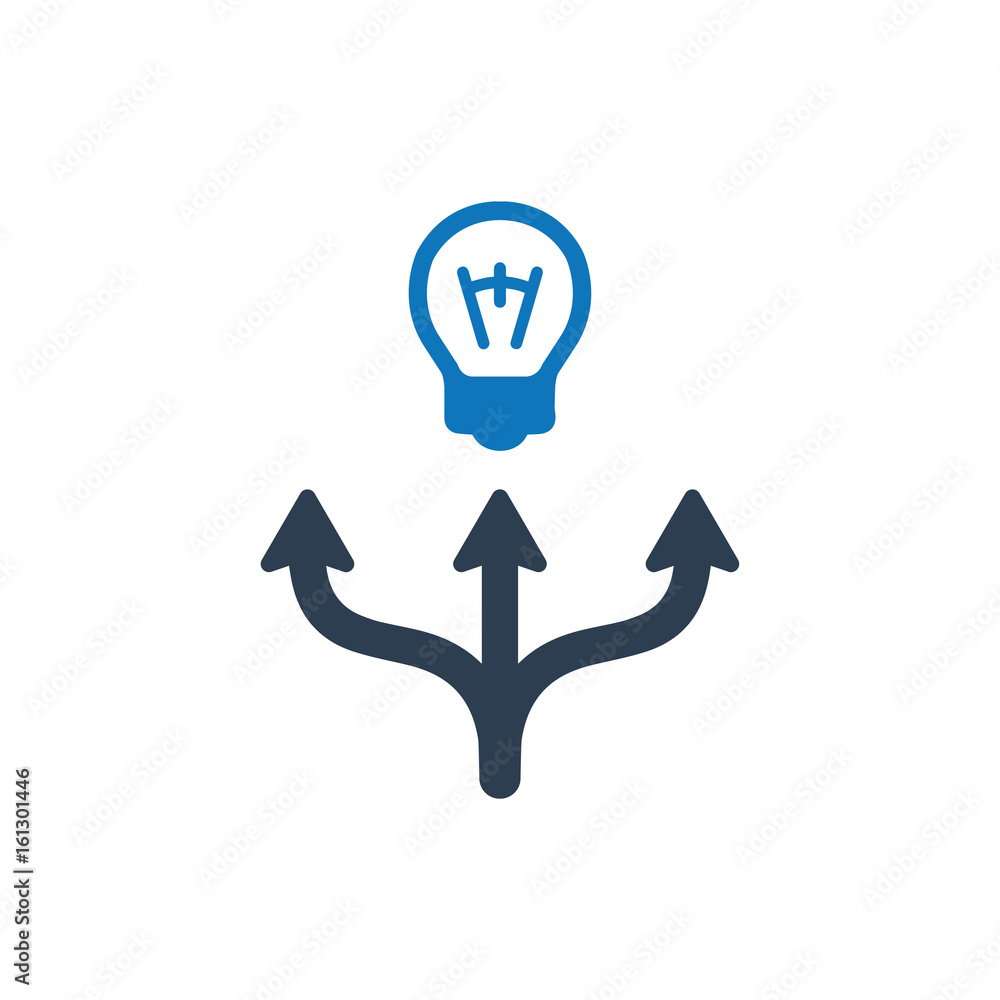 Creative Decision Making Icon Creative Decision Making Icon