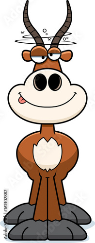 Drunk Cartoon Antelope