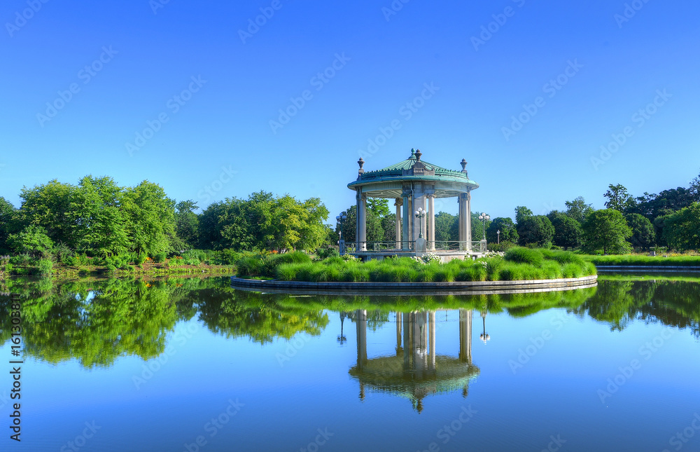 The Forest Park bandstand in St. Louis, Missouri.