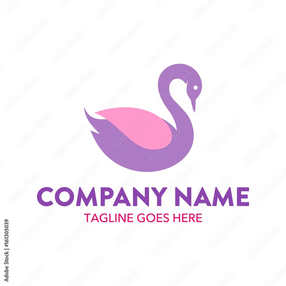 Fototapeta premium Swan Logo