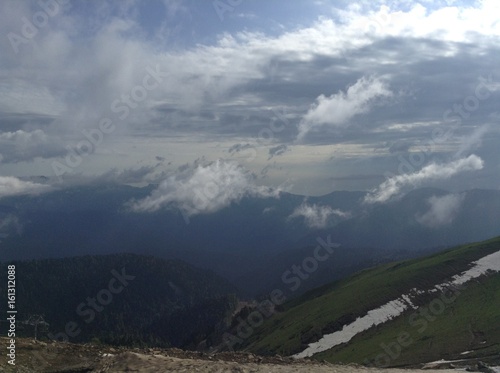 Rose Peak. Adler. Sochi. Caucasus Mountains
