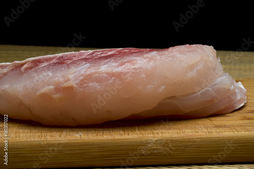 fresh cut white grouper fish 