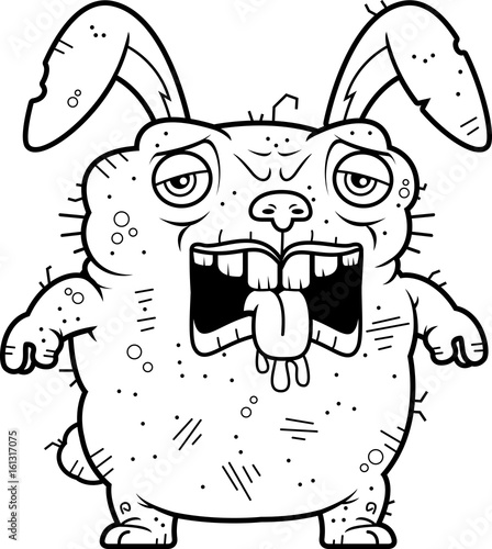 Tired Ugly Bunny
