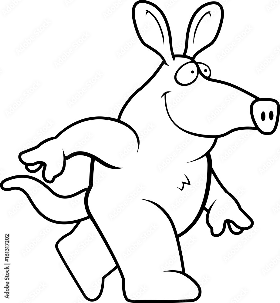 Aardvark Walking Aardvark Walking