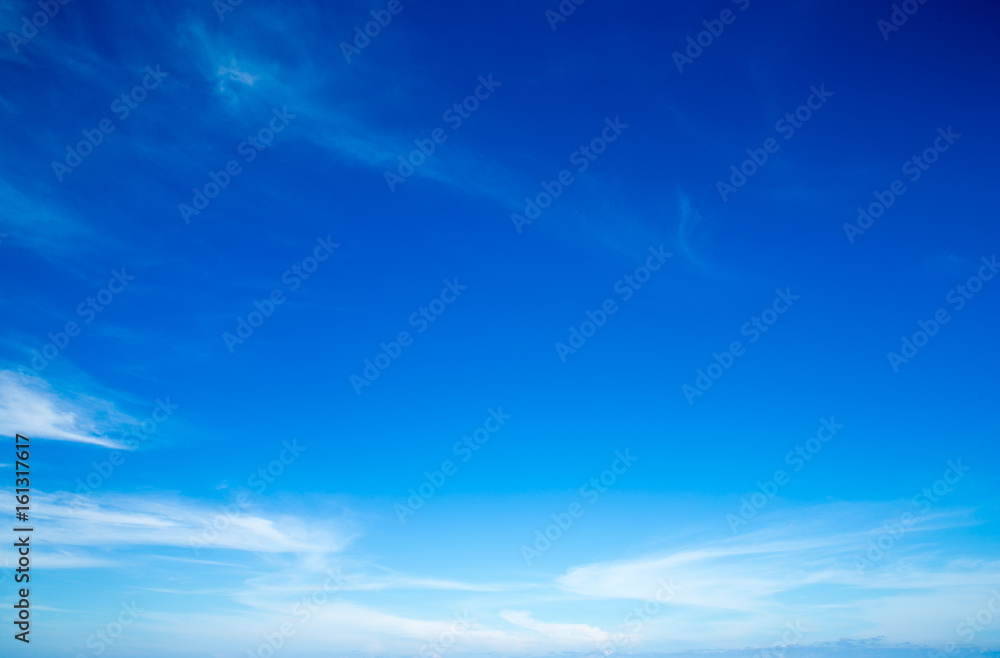 Obraz premium blue sky with cloud