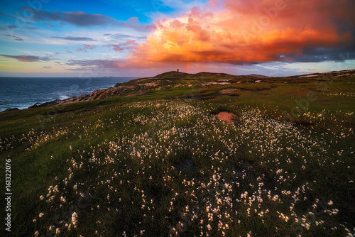 Sunset at Donegal in Ireland