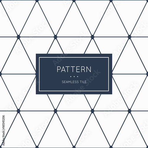 Geometric seamless pattern