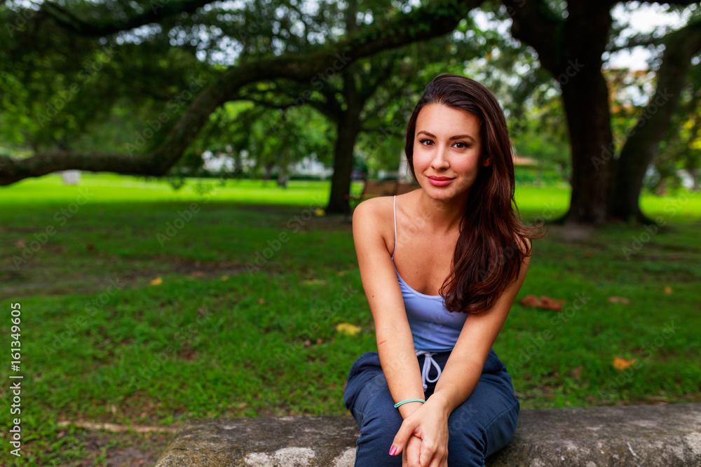 Beautiful young woman