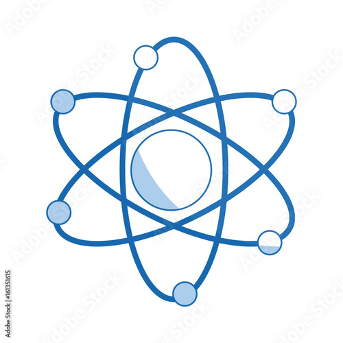 atom molecule biology science structure vector illustration