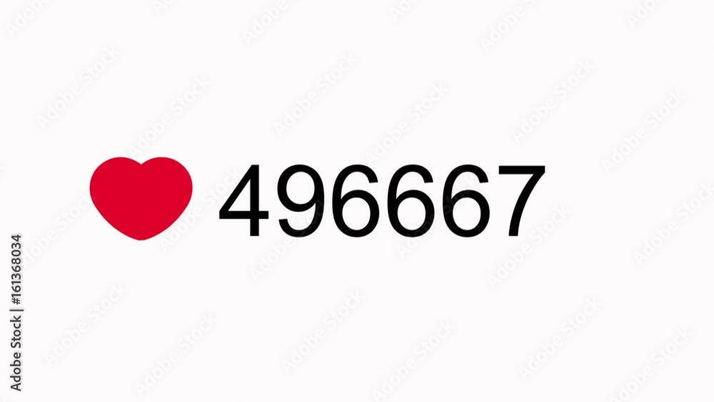 Simply and beautiful close-up of social network favourite button with fast counter on website quickly Increasing to 1.000.000 4k Ultra HD 3840x2160, PAL 25 fps. Simply and beautiful close-up of social network favourite button with fast counter on website quickly Increasing to 1.000.000 4k Ultra HD 3840x2160, PAL 25 fps.