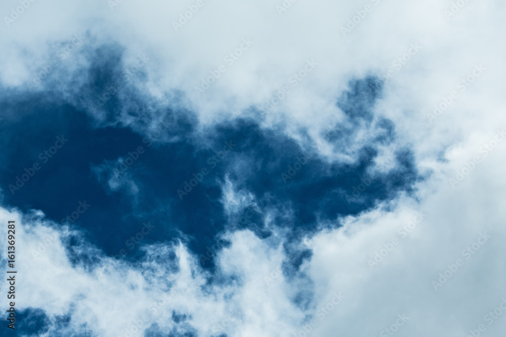 Obraz premium Shapes Between the Clouds II