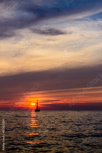 Sunset Sail © Keegan