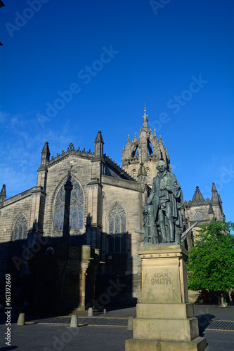 Statue of Adam Smith, Edinburgh, Scotland