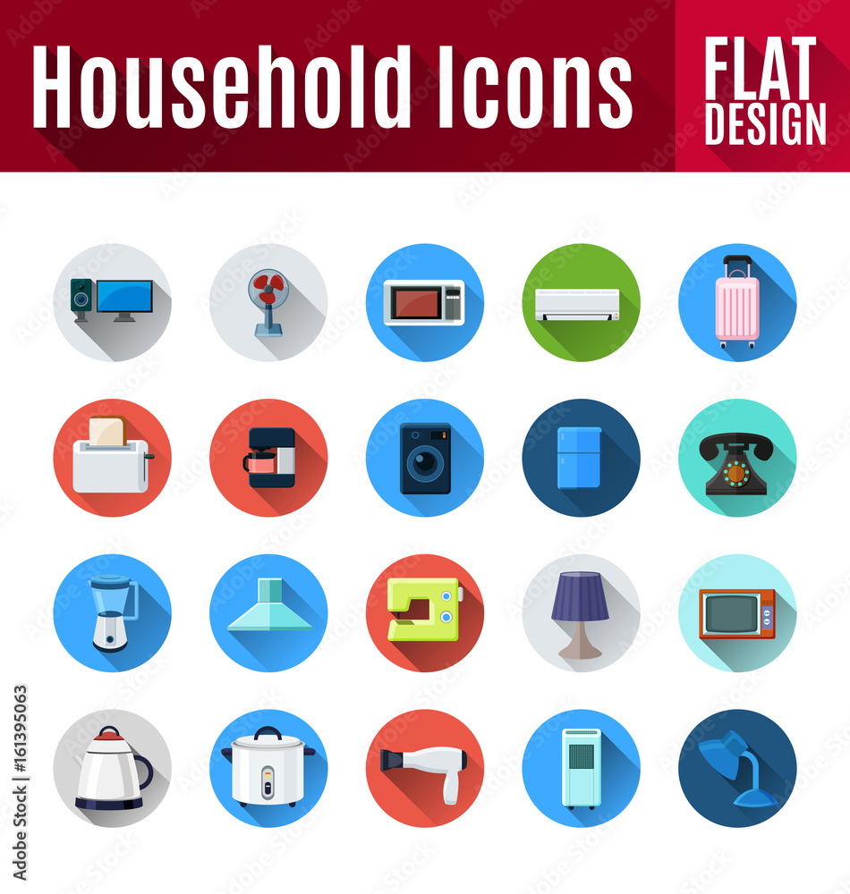 household icon set