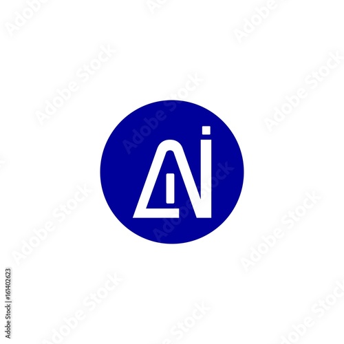 Free Download letter AI logo vector - GFXLoad
