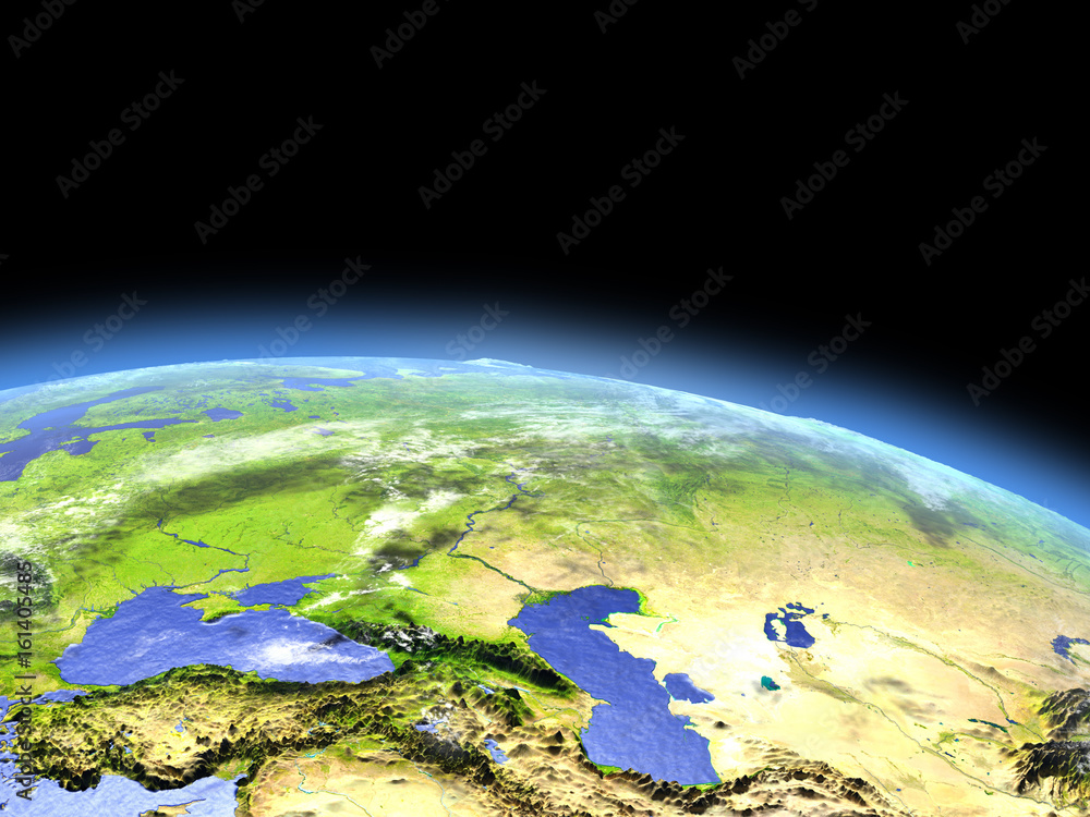 Western Asia from space