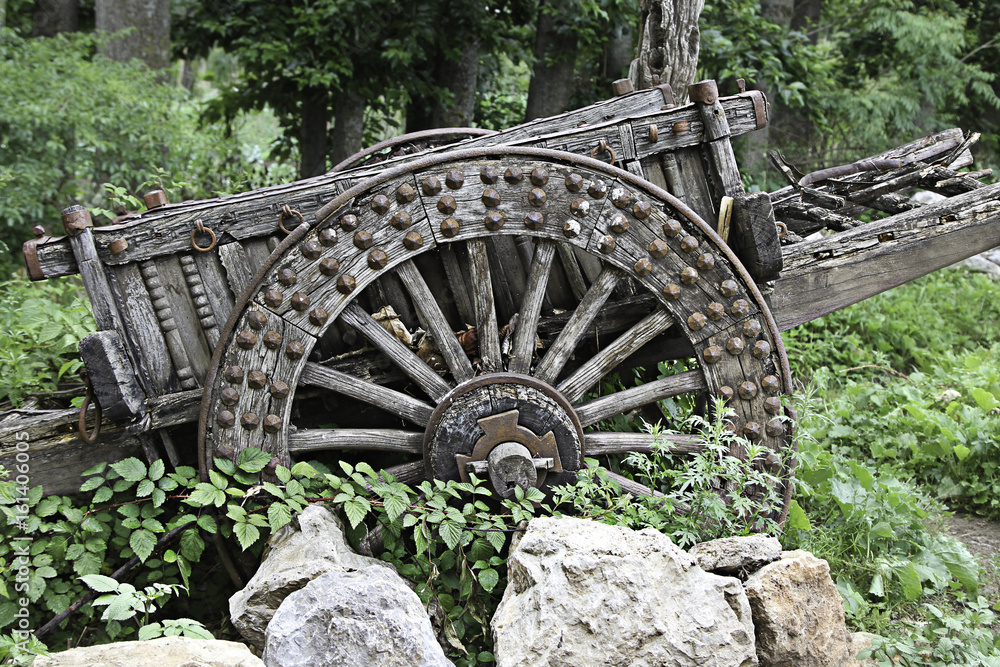 Old Wooden Wagon