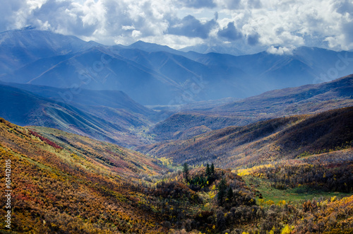 Wasatch Mountains In Fall © Craig