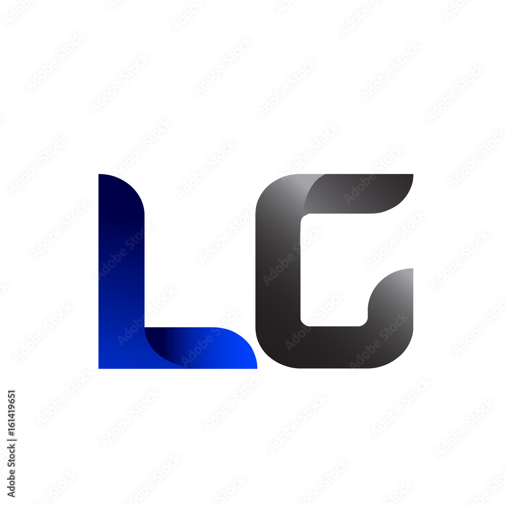 Modern Simple Initial Logo Vector Blue Grey lg Modern Simple Initial Logo Vector Blue Grey lg