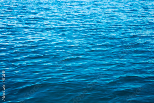 Blue sea surface with waves © Pakhnyushchyy