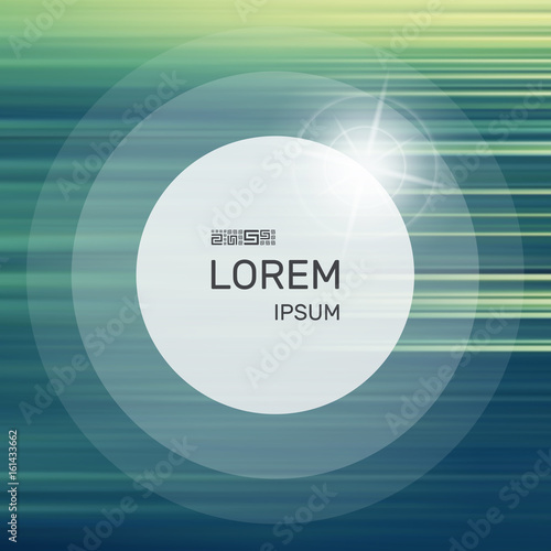 Wave background. Water surface. Vector illustration with place for text.