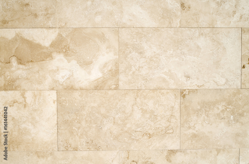 New orange stone wall closeup