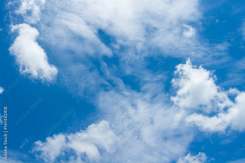 ฺBlue sky with white clouds ฺBlue sky with white clouds