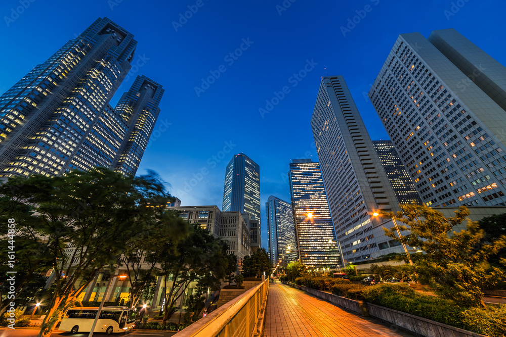 Fototapeta premium 都市の夜景