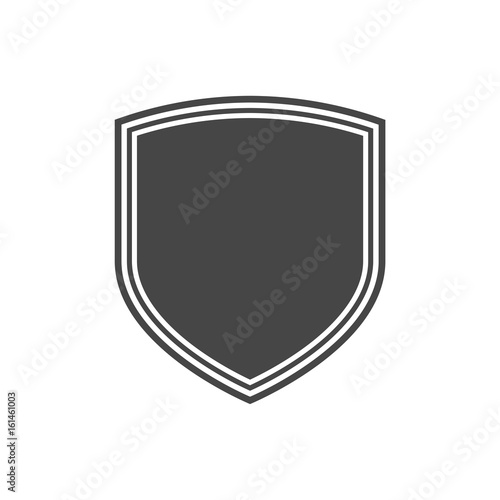 Shield seal frame icon