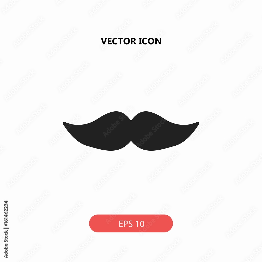 mustache vector icon mustache vector icon