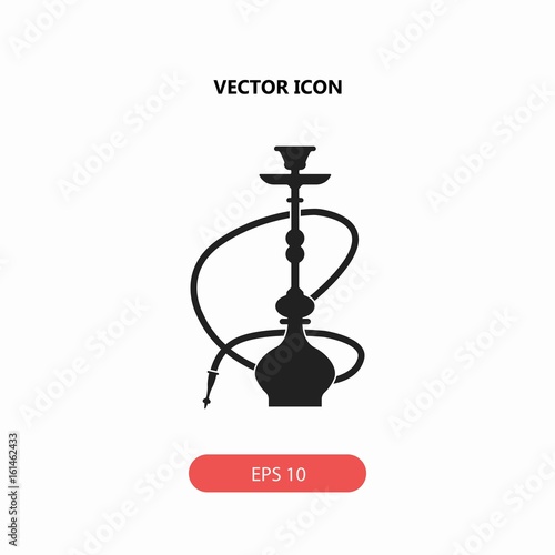 hookah vector icon