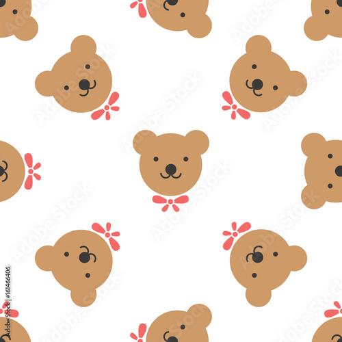 Bear seamless wallpaper