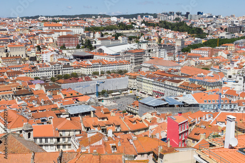 Aerial view of Lisbon, Portugal