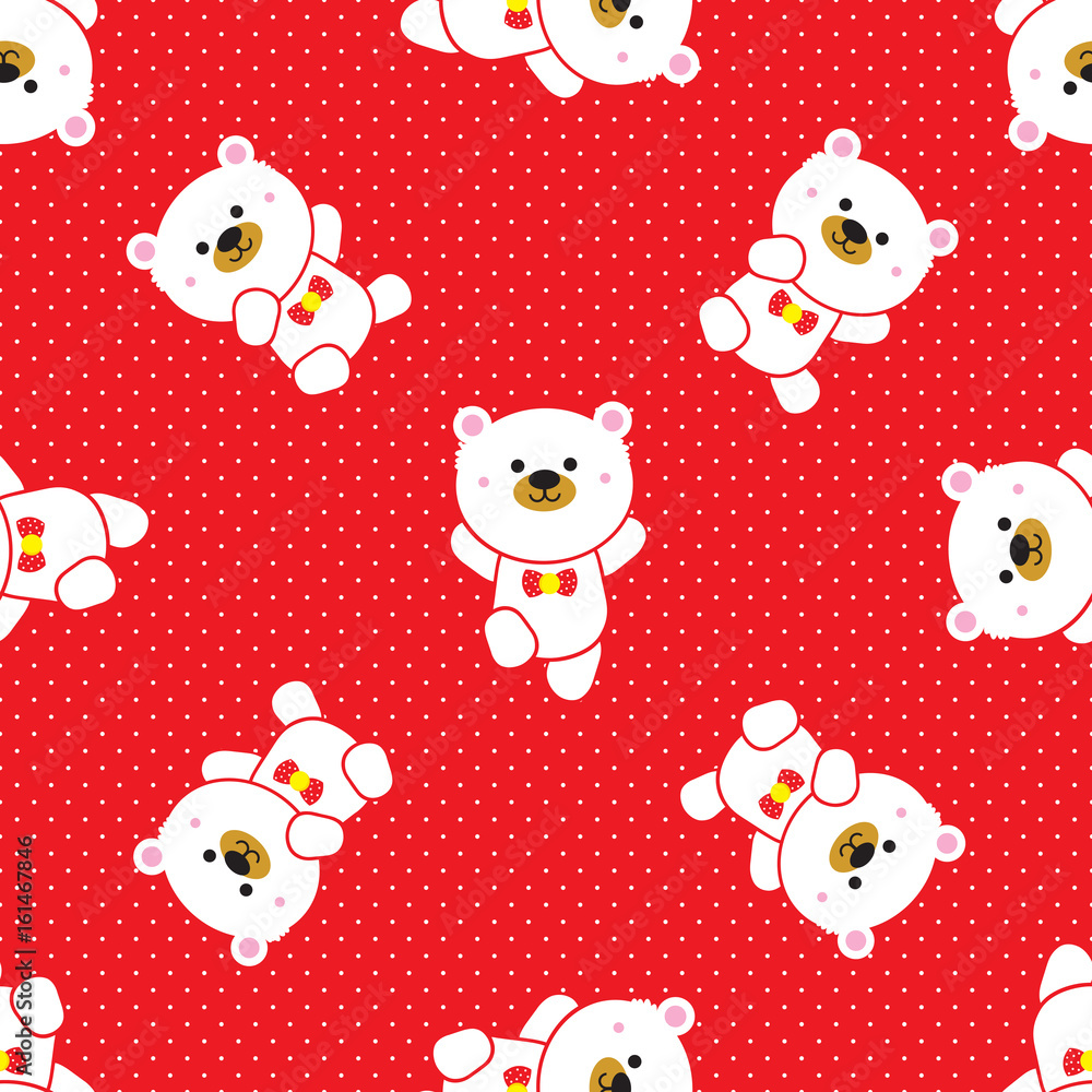 polar bear seamless polar bear seamless