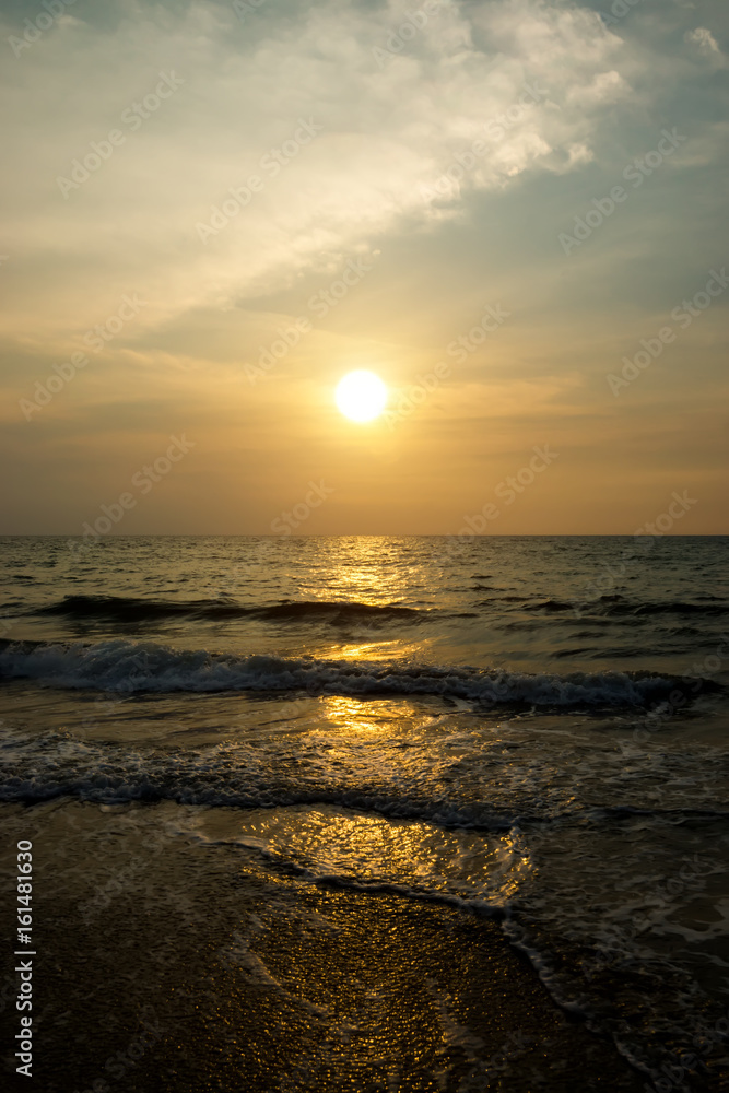 sunset on the andaman sea, Thailand