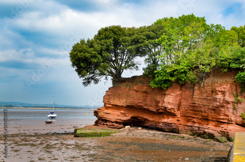 Darling';s Rock, Lympstone, Devon. With the River Exe Estuary beyond.