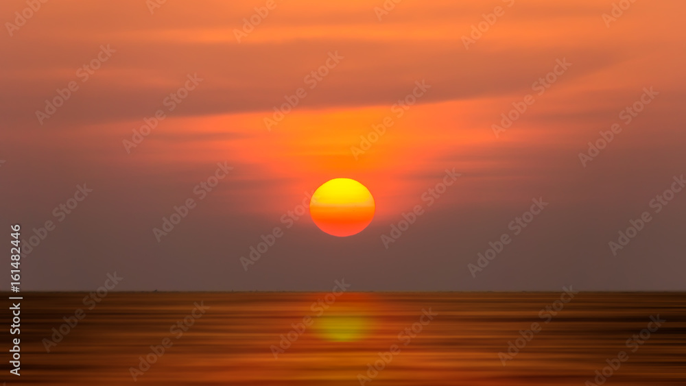 sunset on the andaman sea, Thailand