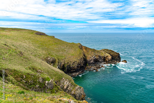 Chairs Rock at Trevose Head, near Padstow, Cornwall.