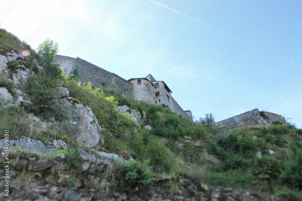 Fototapeta premium Chateau fort de Lourdes