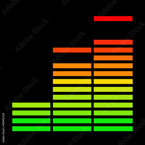 The music equalizer.