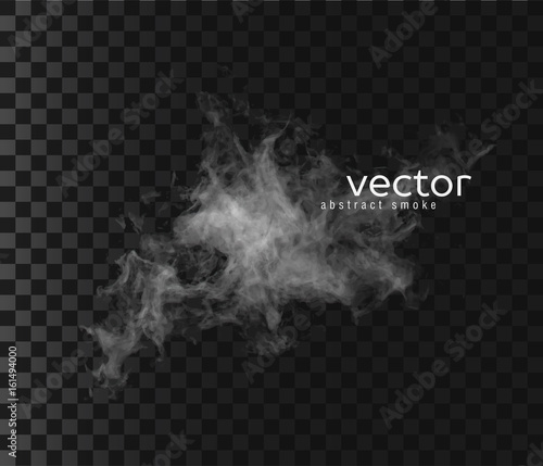 Vector illustration of smoky shape.